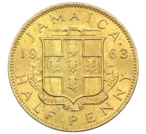 1/2 пенни 1963 года Ямайка