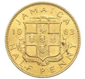 1/2 пенни 1963 года Ямайка