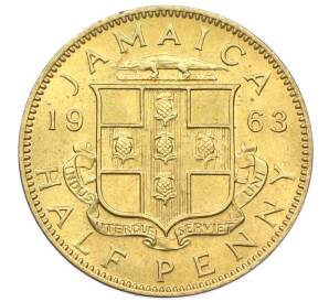 1/2 пенни 1963 года Ямайка