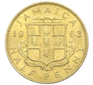 1/2 пенни 1963 года Ямайка