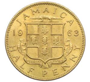 1/2 пенни 1963 года Ямайка