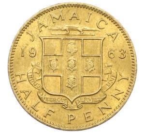 1/2 пенни 1963 года Ямайка — Фото №1