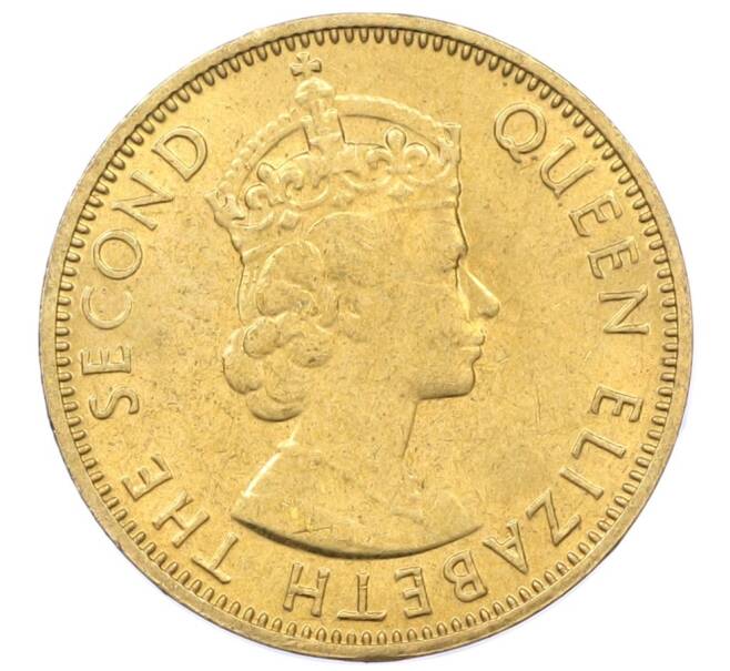 Монета 1/2 пенни 1963 года Ямайка (Артикул: M2-82375) — Фото №2