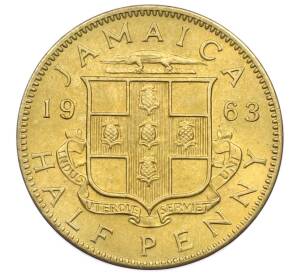 1/2 пенни 1963 года Ямайка — Фото №1