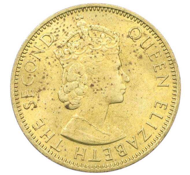 Монета 1/2 пенни 1963 года Ямайка (Артикул: M2-82377) — Фото №2