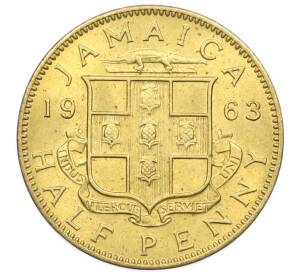 1/2 пенни 1963 года Ямайка — Фото №1