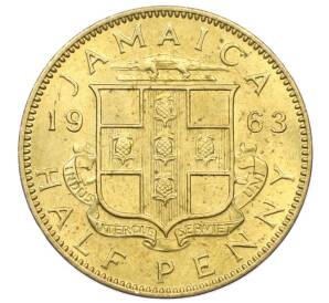 1/2 пенни 1963 года Ямайка — Фото №1