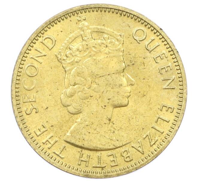 Монета 1/2 пенни 1963 года Ямайка (Артикул: M2-82381) — Фото №2