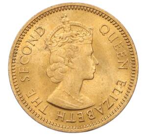 1/2 цента 1955 года Британские Восточные Карибы — Фото №2