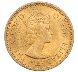 1/2 цента 1955 года Британские Восточные Карибы — Фото №2