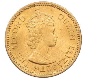 1/2 цента 1955 года Британские Восточные Карибы — Фото №2