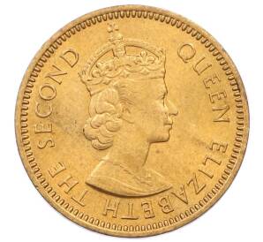 1/2 цента 1955 года Британские Восточные Карибы — Фото №2