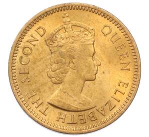 1/2 цента 1955 года Британские Восточные Карибы — Фото №2