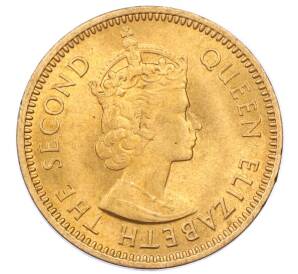 1/2 цента 1955 года Британские Восточные Карибы — Фото №2