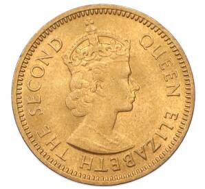 1/2 цента 1955 года Британские Восточные Карибы — Фото №2