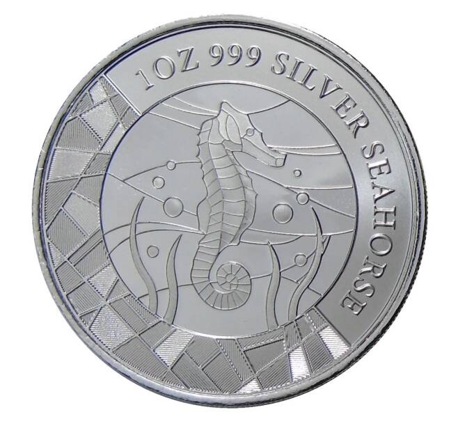 Монета 2 тала 2018 года Самоа — Морской конек (Артикул M2-30491)