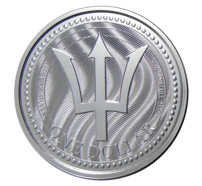 Монета 1 доллар 2017 года Барбадос — Трезубец (Артикул M2-30492)