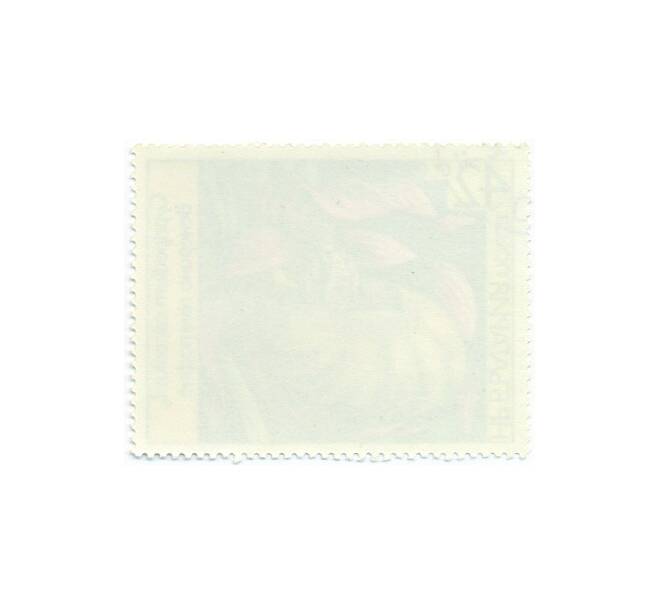 Почтовая марка 42 стотинки 1986 года Болгария «Башмачок настоящий» (Артикул: T11-14317) — Фото №2