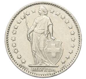 1 франк 1981 года Швейцария — Фото №2