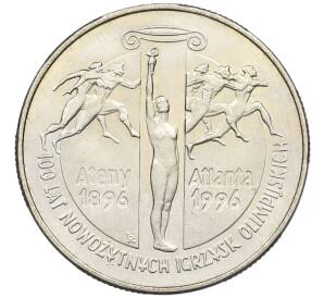 2 злотых 1995 года Польша «100 лет Олимпийским Играм» — Фото №1