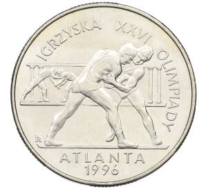 2 злотых 1995 года Польша «XXVI летние Олимпийские Игры 1996 в Атланте» — Фото №1