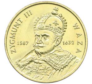 2 злотых 1998 года Польша «Польские правители — Сигизмунд III Ваза» — Фото №1