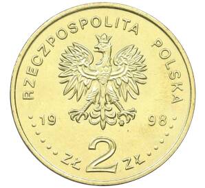2 злотых 1998 года Польша «Польские правители — Сигизмунд III Ваза» — Фото №2