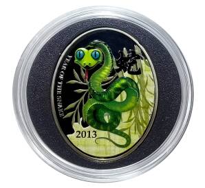 1 доллар 2013 года Ниуэ — Год змеи — Фото №1