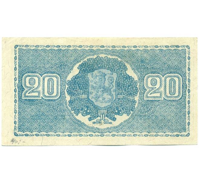 Банкнота 20 марок 1945 года Финляндия (Артикул: K12-43164) — Фото №2