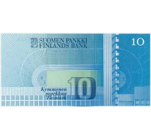 10 марок 1986 года Финляндия — Фото №2