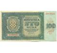 Банкнота 100 кун 1941 года Хорватия (Артикул: K12-43192) — Фото №1