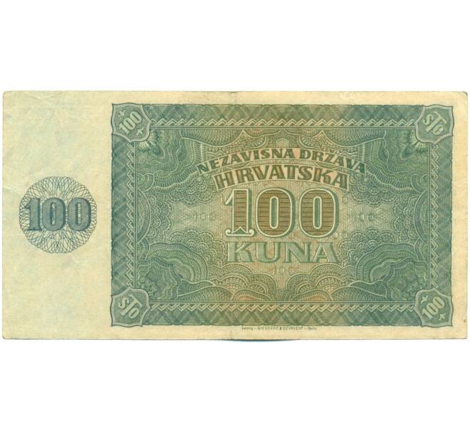 Банкнота 100 кун 1941 года Хорватия (Артикул: K12-43192) — Фото №2