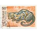 Почтовая марка 50 хао 1984 года Вьетнам «Мраморная кошка» (Артикул: T11-14711) — Фото №1