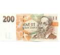 Банкнота 200 крон 1998 года Чехия (Артикул: K12-43300) — Фото №1