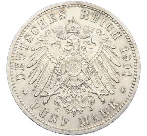 5 марок 1901 года Германия (Пруссия) «200-летие Пруссии» — Фото №2