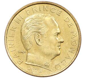 5 сантимов 1978 года Монако — Фото №2