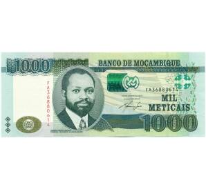 1000 метикалов 2011 года Мозамбик — Фото №1