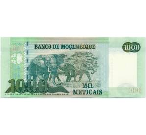 1000 метикалов 2011 года Мозамбик — Фото №2