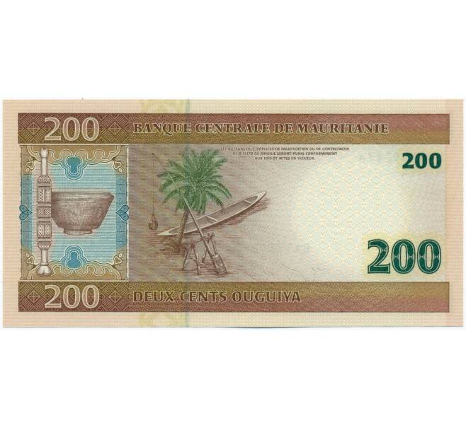 Банкнота 200 угий 2004 года Мавритания (Артикул: K12-43830) — Фото №2