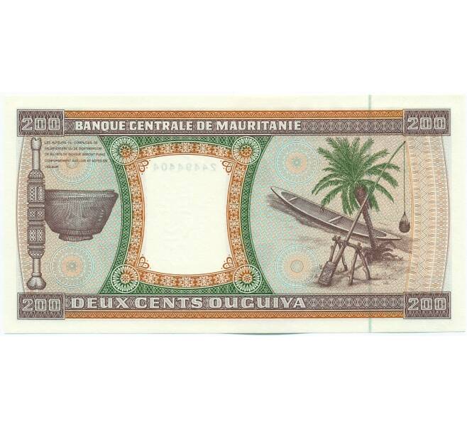 Банкнота 200 угий 1996 года Мавритания (Артикул: K12-43834) — Фото №2