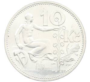 10 крон 1930 года Чехословакия — Фото №1
