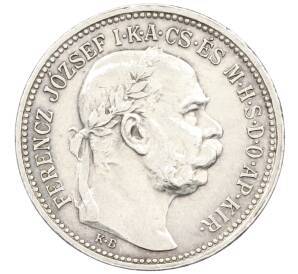 1 крона 1915 года Венгрия — Фото №2