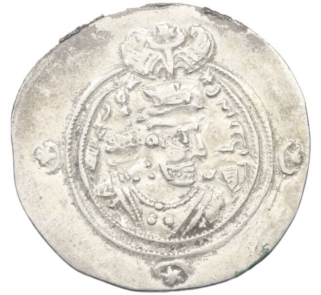 Монета Драхма 591-628 года Сасаниды — Хосров II (Артикул: K12-43894) — Фото №1