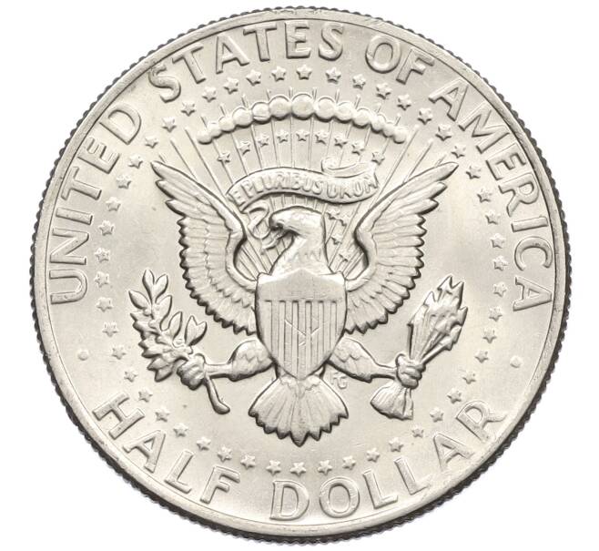 Монета 1/2 доллара (50 центов) 1974 года США (Артикул: M2-82791) — Фото №2