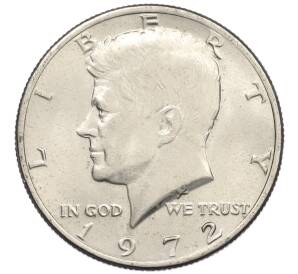 1/2 доллара (50 центов) 1972 года США — Фото №1
