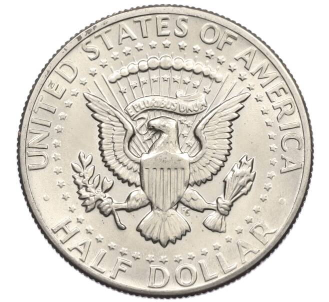 Монета 1/2 доллара (50 центов) 1971 года D США (Артикул: M2-82802) — Фото №2