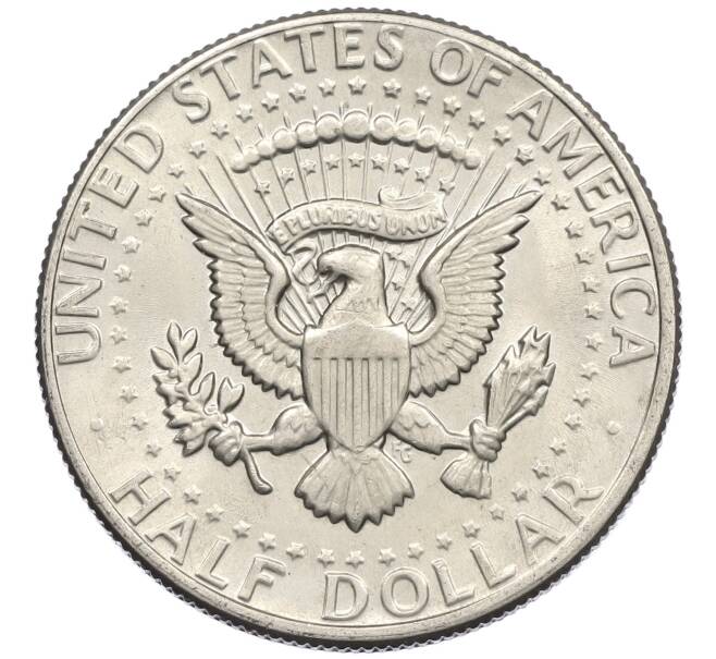 Монета 1/2 доллара (50 центов) 1974 года D США (Артикул: M2-82803) — Фото №2