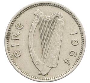 3 пенса 1964 года Ирландия — Фото №2