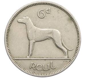 6 пенсов 1953 года Ирландия — Фото №1