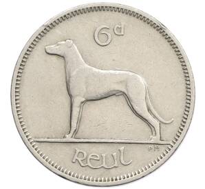6 пенсов 1958 года Ирландия — Фото №1